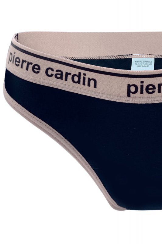 Pierre Cardin PCW CONTRAST Bawełniane Figi z Kontrastową Lamówką, rosa avorio-nero/jasny róż