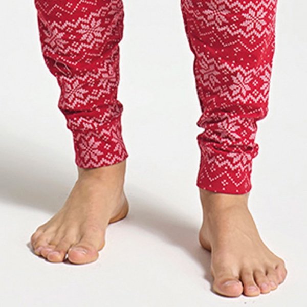 Sorbetto ALBANO Męska piżama świąteczna z nadrukiem, granat