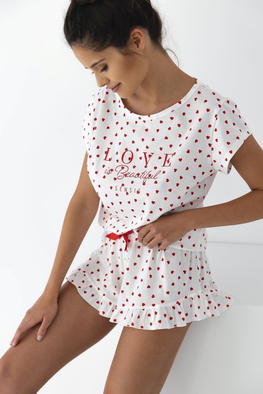 Piżama Sensis Justine kr/r S-XL