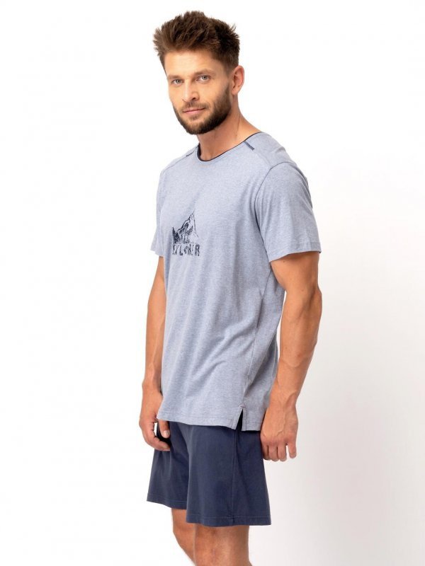 Piżama Key MNS 628 A25 kr/r M-2XL
