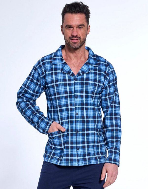 Piżama Cornette 114/76 M-2XL męska rozpinana
