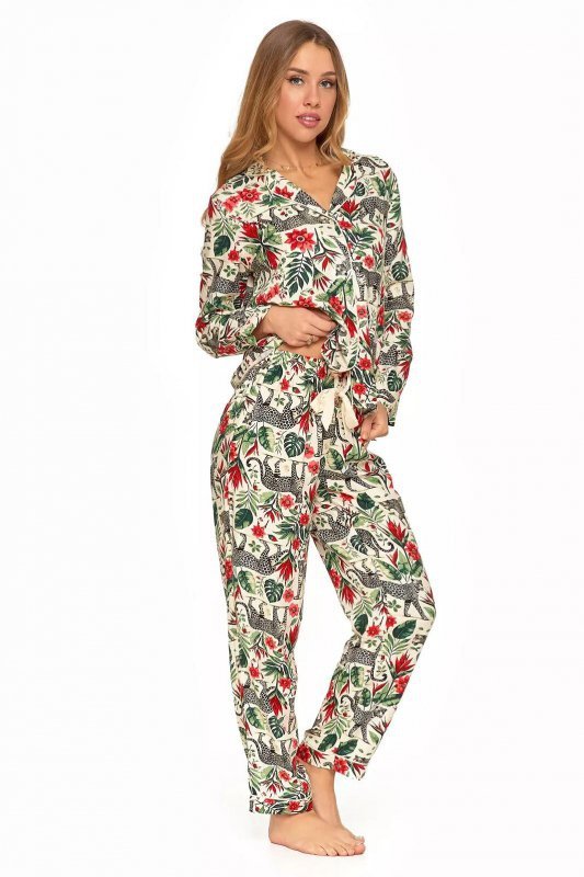 Piżama Moraj PDD5800-006 dł/r 2XL-3XL rozpinana