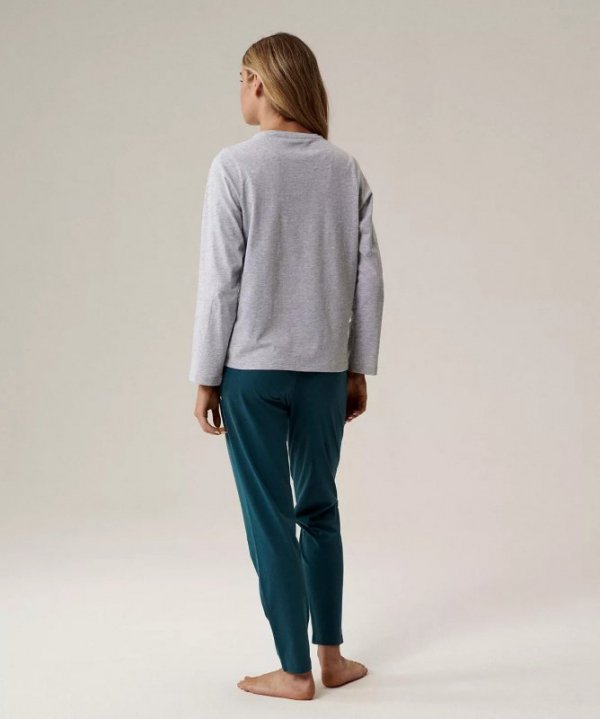 Piżama Atlantic NLP-498 dł/r S-2XL