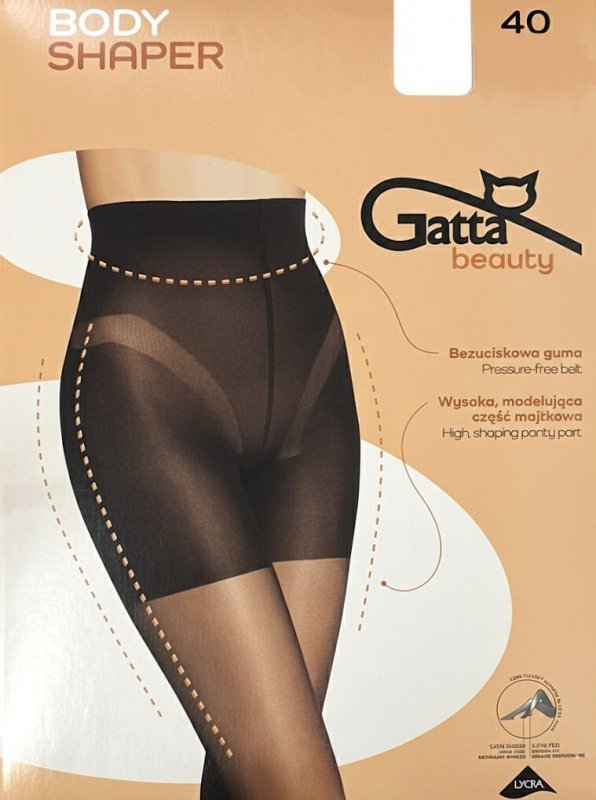 Rajstopy Gatta Body Shaper 40 den 5-XL