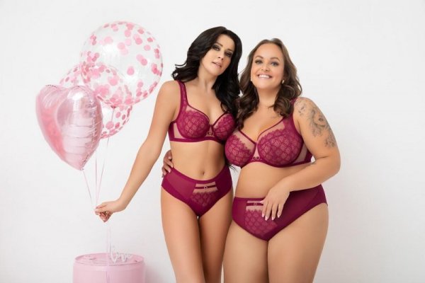 Figi Gorsenia F 006 Dayana Różowy M-4XL