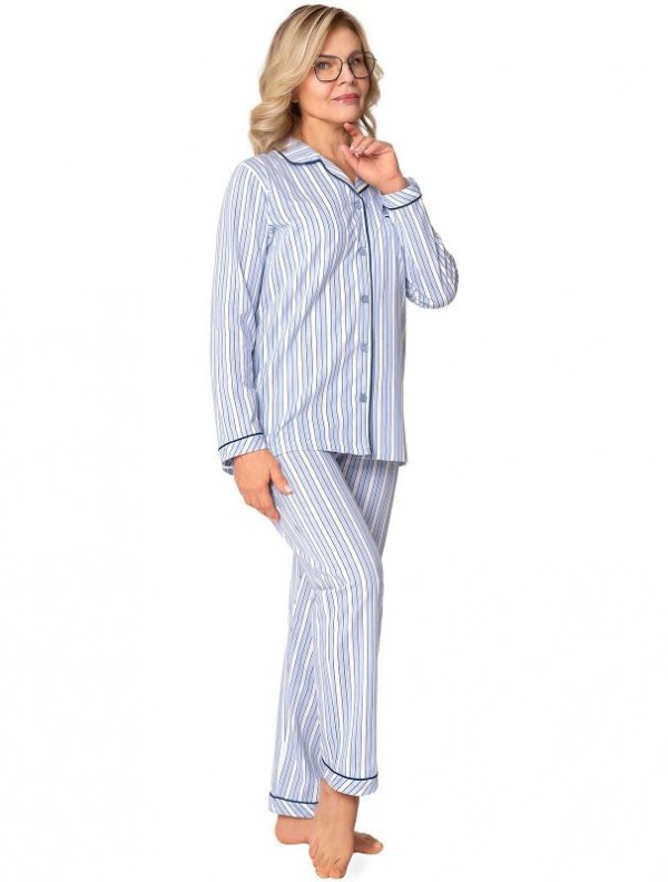 Piżama Martel 224 Ewa III dł/r M-2XL rozpinana