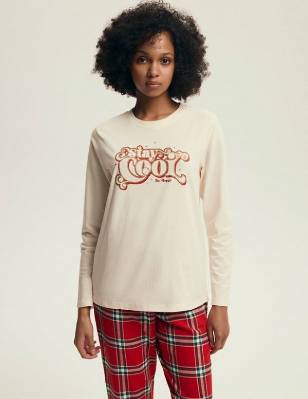 Piżama Henderson Ladies 43717 Dalisa dł/r S-3XL