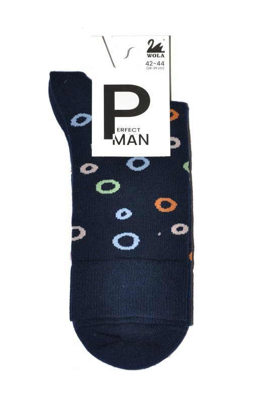 Skarpety Gatta/Wola U94.N03 Perfect Man Casual wzorowane 39-47
