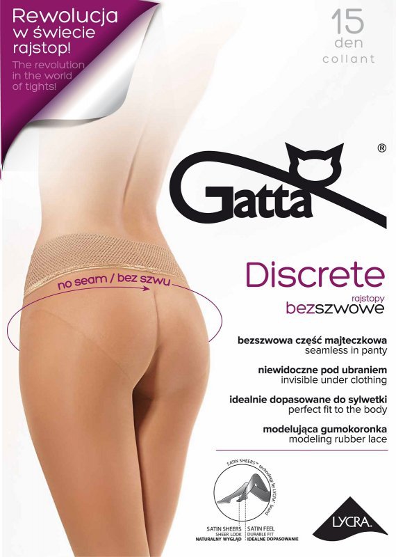 Rajstopy Gatta Discrete 15 den 2-4