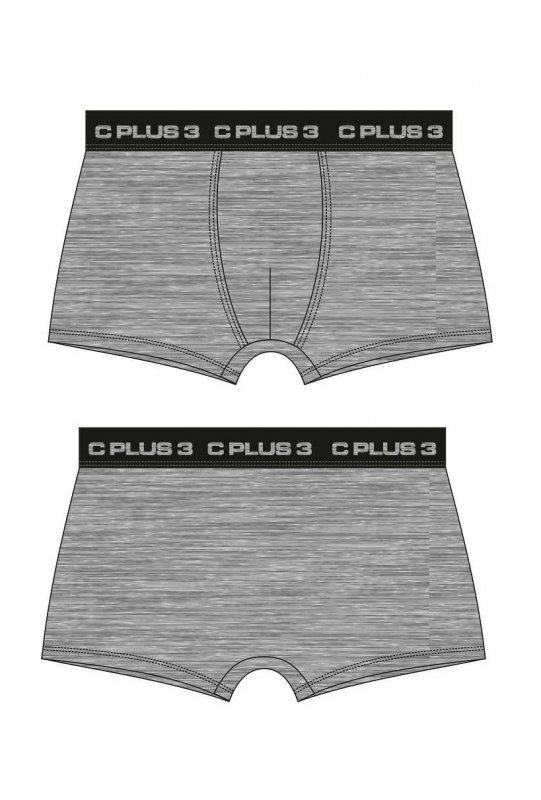 Bokserki C+3 gładkie M-5XL