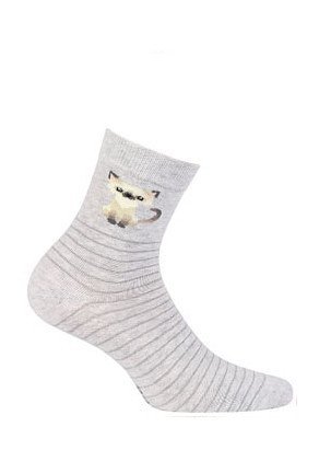 Skarpety Gatta G44.01N Cottoline dziewczęce wzorowane 33-38