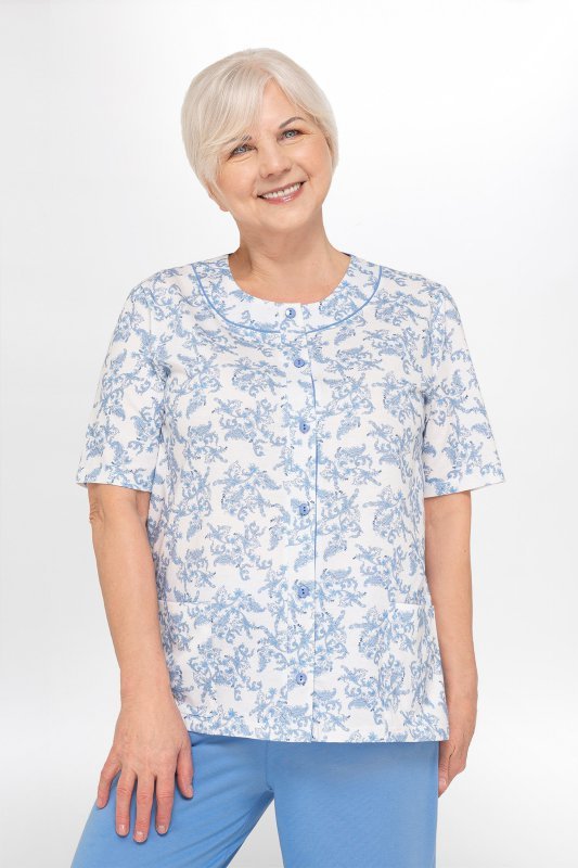 Piżama Martel Maria I 200 kr/r 3XL-4XL damska rozpinana