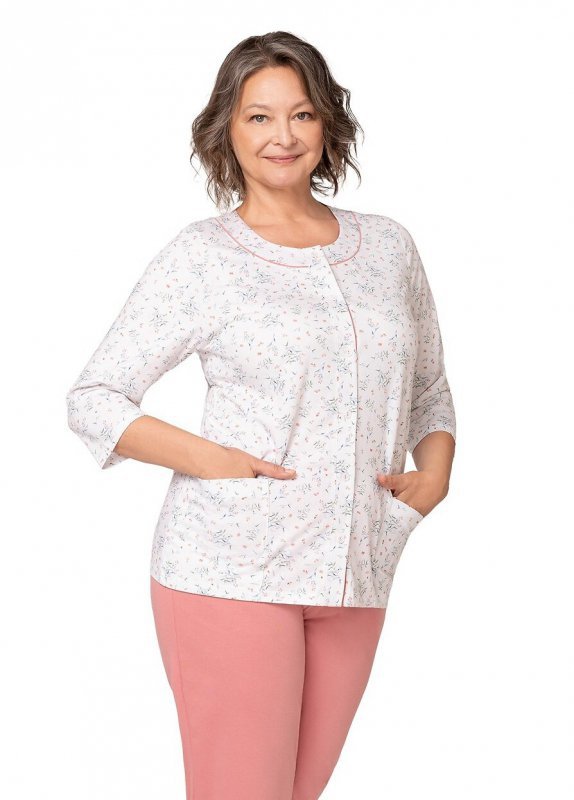 Piżama Martel Maria II 201 3/4 M-2XL damska rozpinana