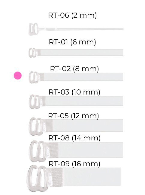 Ramiączka Julimex RT 02 8 mm
