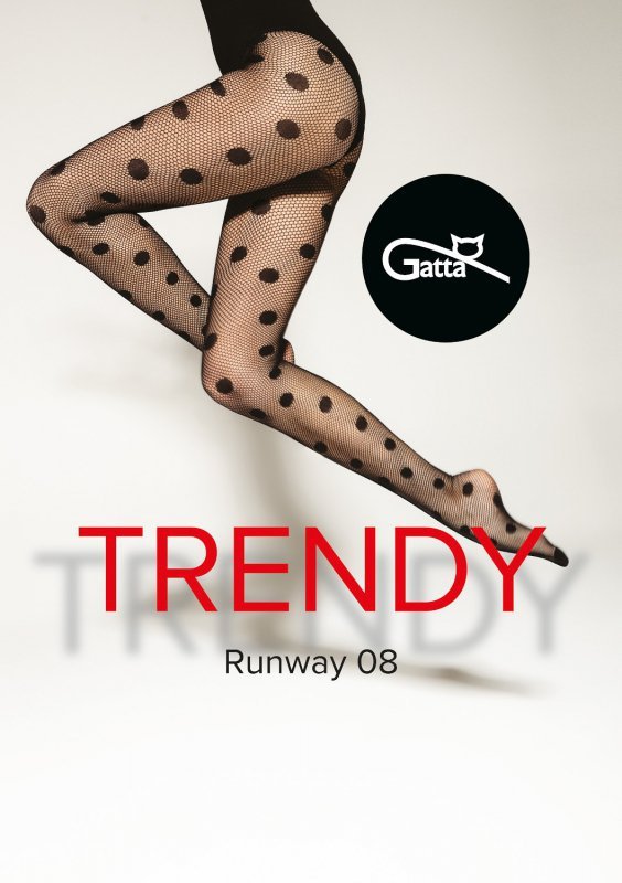 Rajstopy Gatta Runway wz.08 kabaretka 1-4