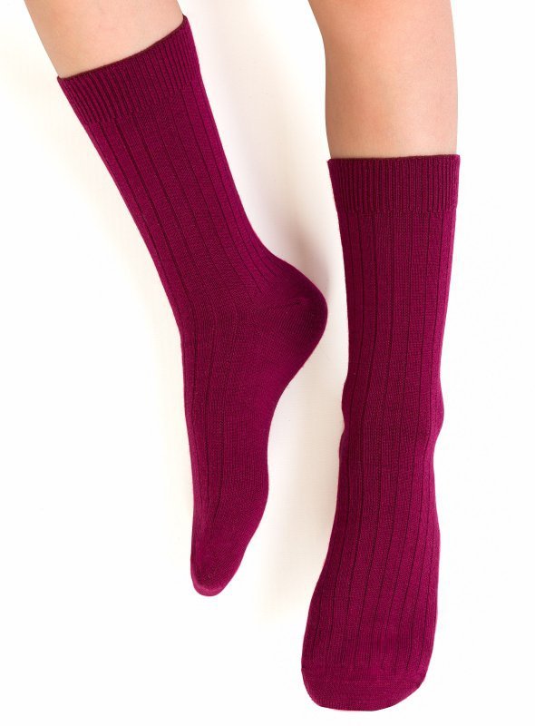Skarpety Steven art.130 Merino Wool Prążek Dziecięce 20-25