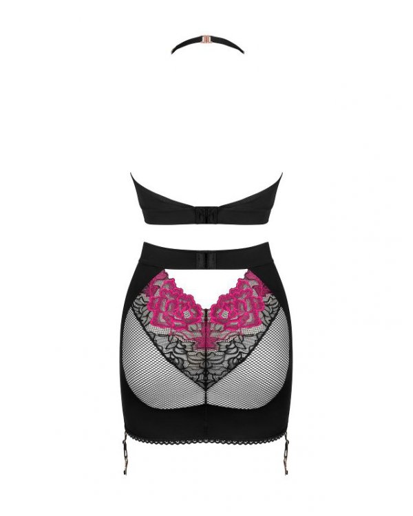 Komplet Obsessive Rosenty Top & Skirt