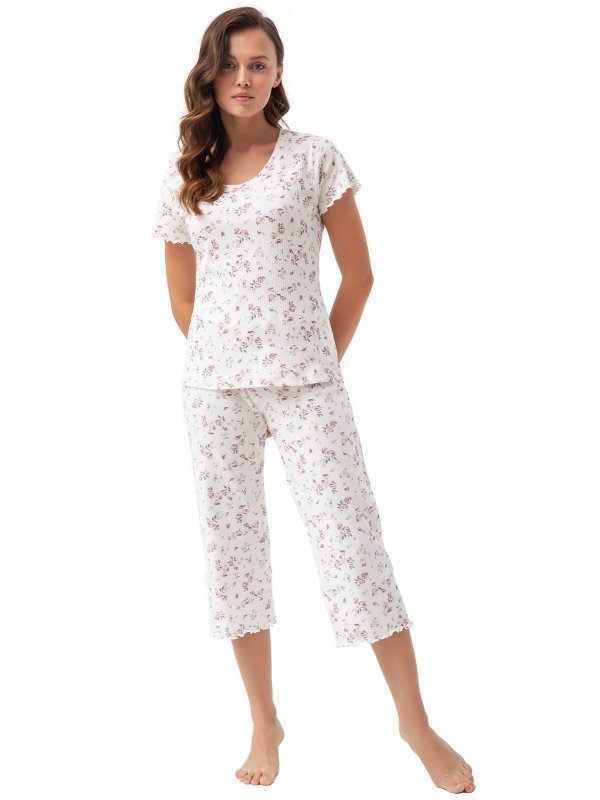 Piżama Luna 666 kr/r S-2XL L24 damska