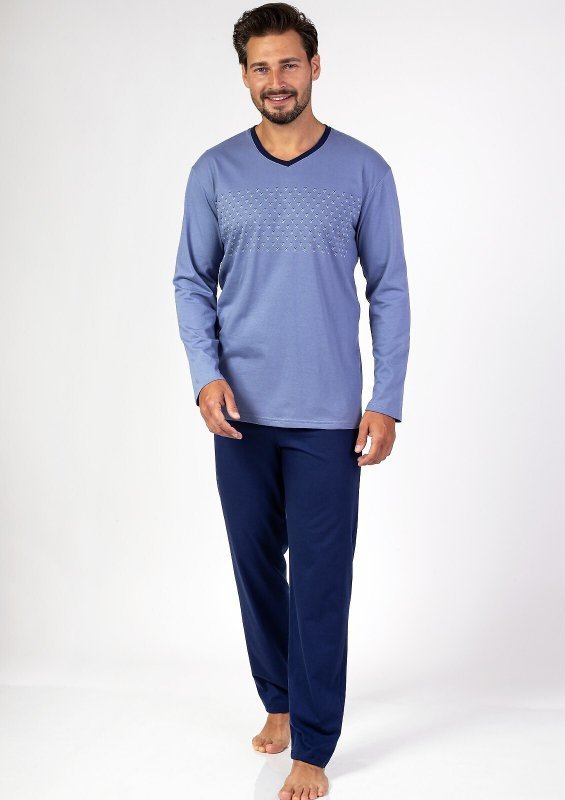 Piżama Regina 468 dł/r 2XL-3XL Z24/25 męska