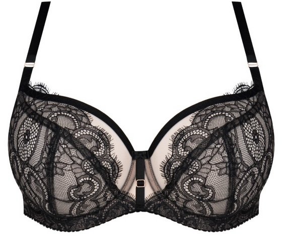  Biustonosz soft Gorsenia K 834 Black To Black - WYSYŁKA 24H