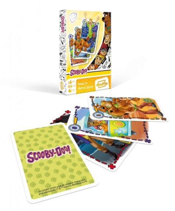 Cartamundi Gra Scooby Doo czarny Piotruś &amp; Memo - WYSYŁKA 24H