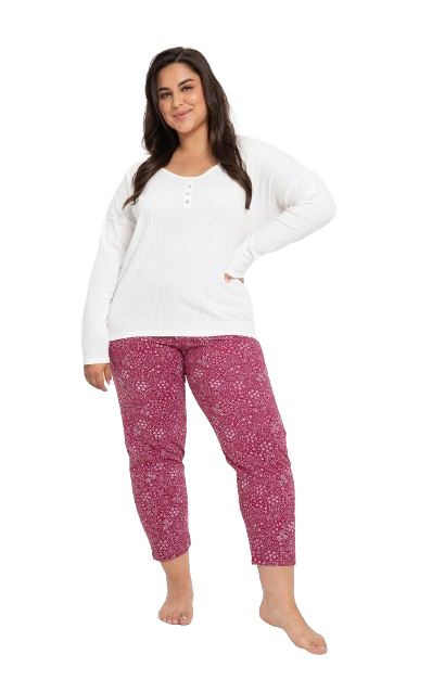 Piżama Taro Estella 3005 3/4 2XL-3XL damskaZ24