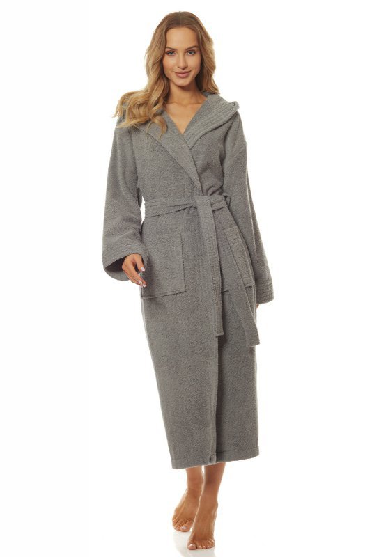 Szlafrok L&amp;L 2102 długi S-2XL damski - WYSYŁKA 24H
