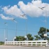 Oprawa Uliczna LED Solarna V-TAC SAMSUNG CHIP 50W Biała IP65 LiFePo4 VT-ST303 4000K 3000lm 3 Lata Gwarancji