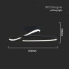 Oprawa Sufitowa V-TAC 20W LED Czarna VT-7763 4000K 2130lm