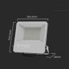 Projektor LED V-TAC 100W 185Lm/W Czarny VT-44105 6500K 18500lm