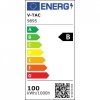 Projektor LED V-TAC 100W 185Lm/W Czarny VT-44105 6500K 18500lm