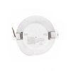 Panel Wpuszczany V-TAC 3W LED SAMSUNG CHIP Okrągły 90x28mm VT-61003RD-S 3000K 330lm 5 Lat Gwarancji
