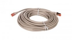 Kabel krosowy (Patch Cord) S/FTP kat.6 szary 10m DK-1644-100