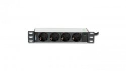 Listwa zasilająca Rack 101U 250V/16A 4X Schuko 1,8M I-CASE M10-4D