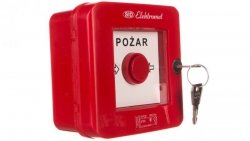 Ręczny ostrzegacz z zamkiem 2Z 2R 12A IP55 WPZ-4s 921462