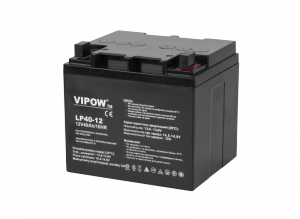 Akumulator żelowy VIPOW 12V 40Ah