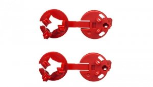 Zatyczka do plombowania mechanizmu zamka czerwona Mi PL 2 HPL2000023 /2szt./