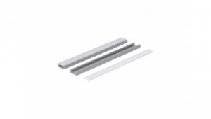 Profil led PCV Line Slim 16x7 2m szary ML