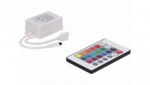 Sterownik LED RGB 3x2A 24-key IR 12V Prescot