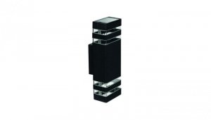 Oprawa elewacyjna OE-1C 2xGU10 IP54 230V CZARNA EC79004