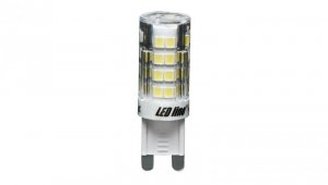 Żarówka LED line G9 4W 6000K 350lm barwa zimna 220-240V 3 lata gwar.