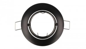 LED line Oprawa sufitowa okrągła ruchoma odlew czarna