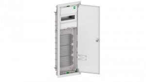 Rozdzielnica modułowa MSF TWIN RP 1x12 (N+PE) + 3x12 podtynkowa multimedialna IK05 IP30 2015-01
