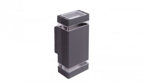 Oprawa elewacyjna OE-3S 2xGU10 100x110x240 ANTRACYT IP54 EC79035