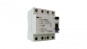 Wyłącznik różnicowoprądowy 100A 300mA 4P 10kA TYP A RCD/RCCB SEZ 6291