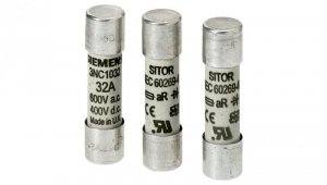 Wkładka bezpiecznikowa SITOR cylindryczna 14 x 51 mm 40A gR 690VAC / 440VDC 3NC1440-0MK