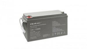 Qoltec Akumulator AGM 12V 150Ah 40.1kg Bezobsługowy Mocny LongLife do UPS, kampera, łodzi, pieca