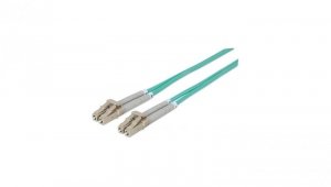 Patchcord światłowodowy OM3 50/125 MM LC-LC Duplex 1m