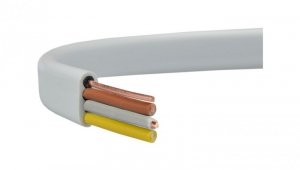 Przewód prądowy YDYp 450/750V 4x1,5 płaski drut Elektrokabel /25m/
