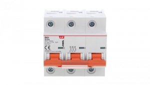 Wyłącznik nadprądowy 1,5 modułu 3P D 125A 10KA BKH 3P D125A 06110352R0